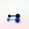 Bio Plastic Navel Bars 2pk