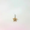 Rose Gold Star Nose Jewellery with L-Shaped Stud