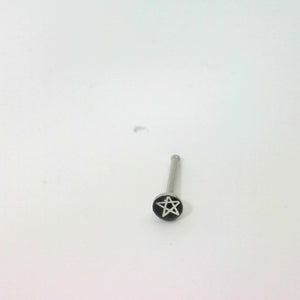 Silver Star Stud Nose Jewellery