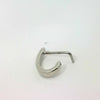 Silver L-Shaped Hook Nose Jewellery