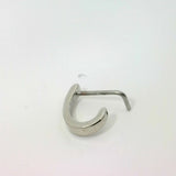 Silver L-Shaped Hook Nose Jewellery