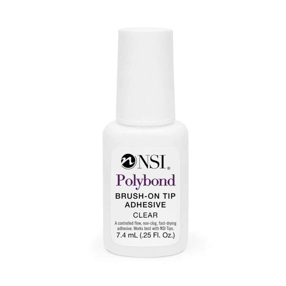 NSI Polybond Brush-on Tip Adhesive - Clear 7.4ml