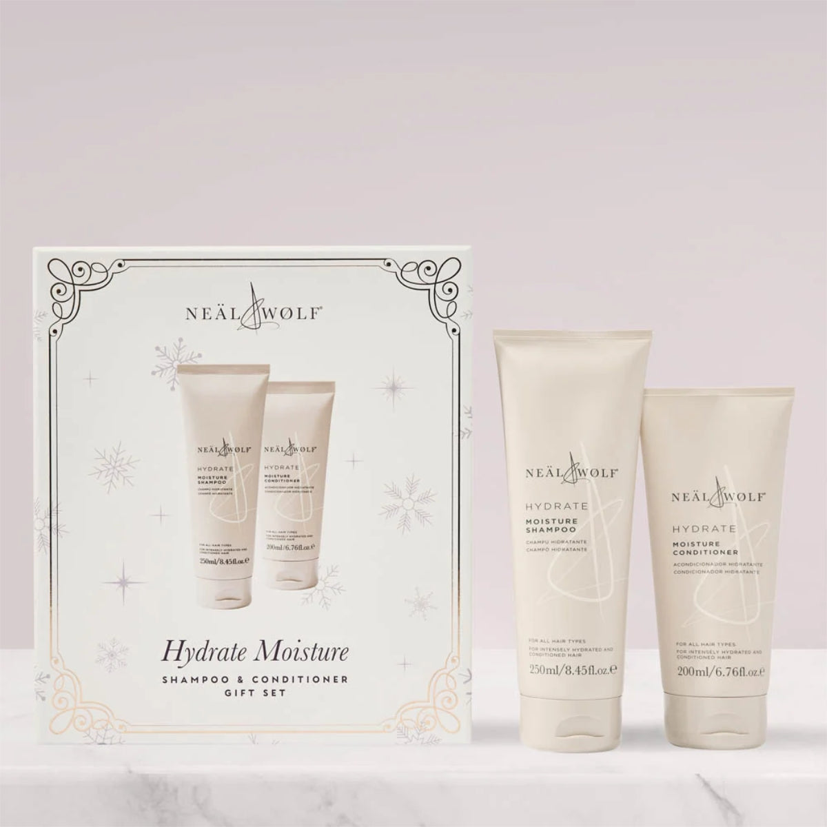 Neal & Wolf Hydrate Collection Moisture Shampoo & Conditioner Gift Set