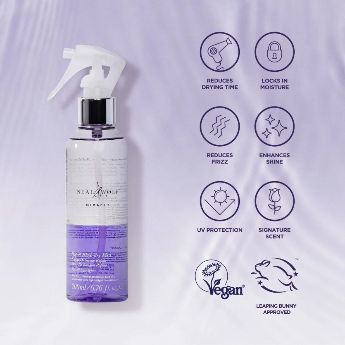 Neal & Wolf Miracle Rapid Blow Dry Mist