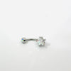 Crystal Star Navel Bar