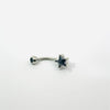 Crystal Star Navel Bar