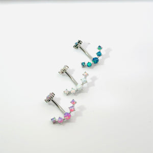 Gem Anchor Navel Bar