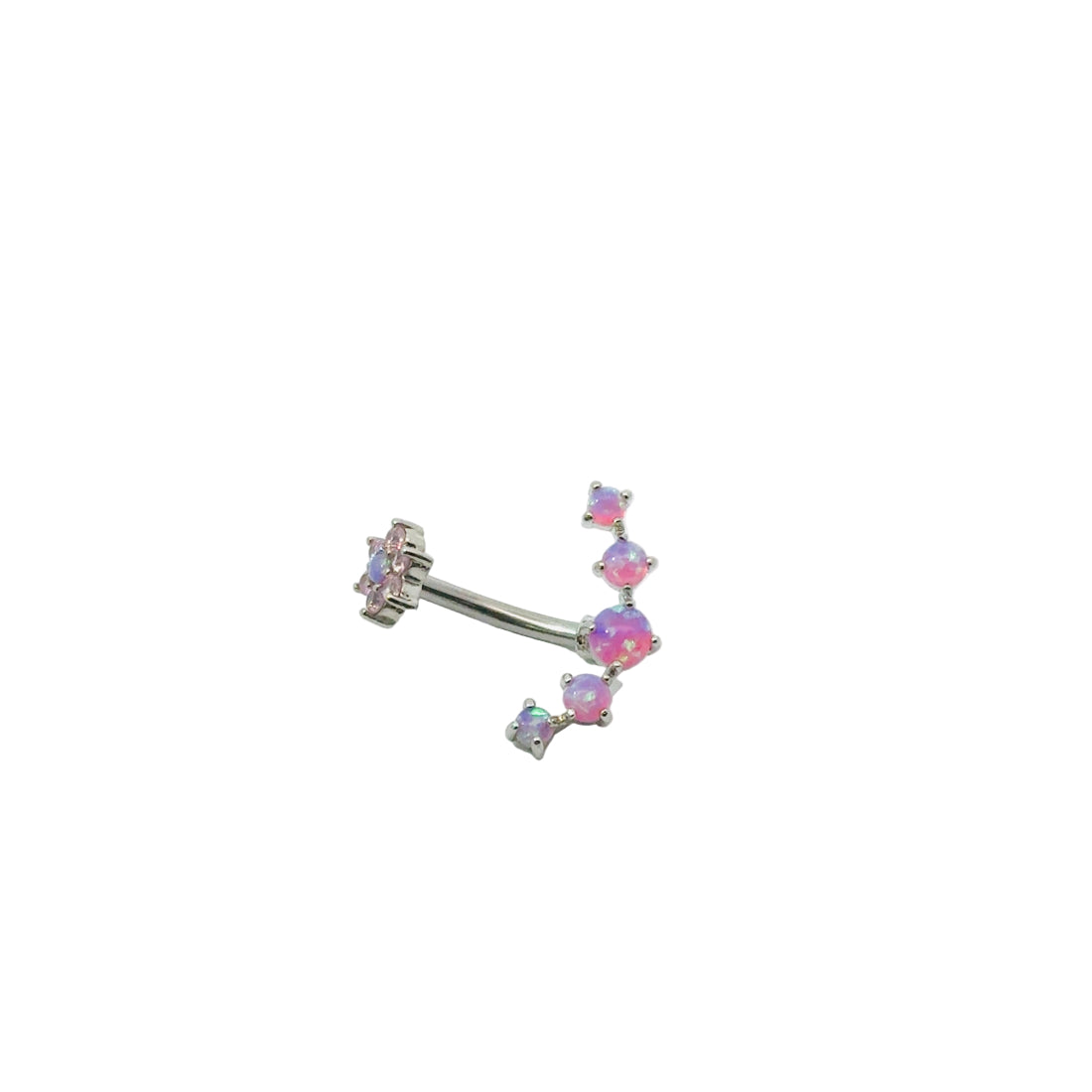 Gem Anchor Navel Bar