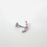 Gem Anchor Navel Bar