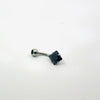 Diamond Shaped Gem Navel Bar