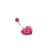 Graphic Heart and Star Navel Bars
