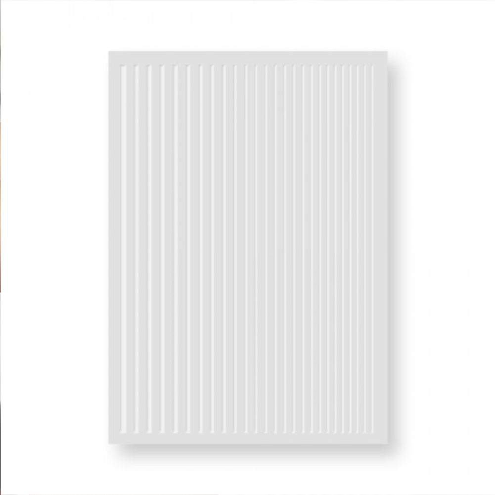 Nail Art Metallic Stripe Stickers - Various Colours - Pack of 10 Sheets
