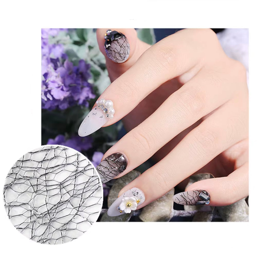 Claw Culture Nail Lace - Various Colours - Nail Art Mesh