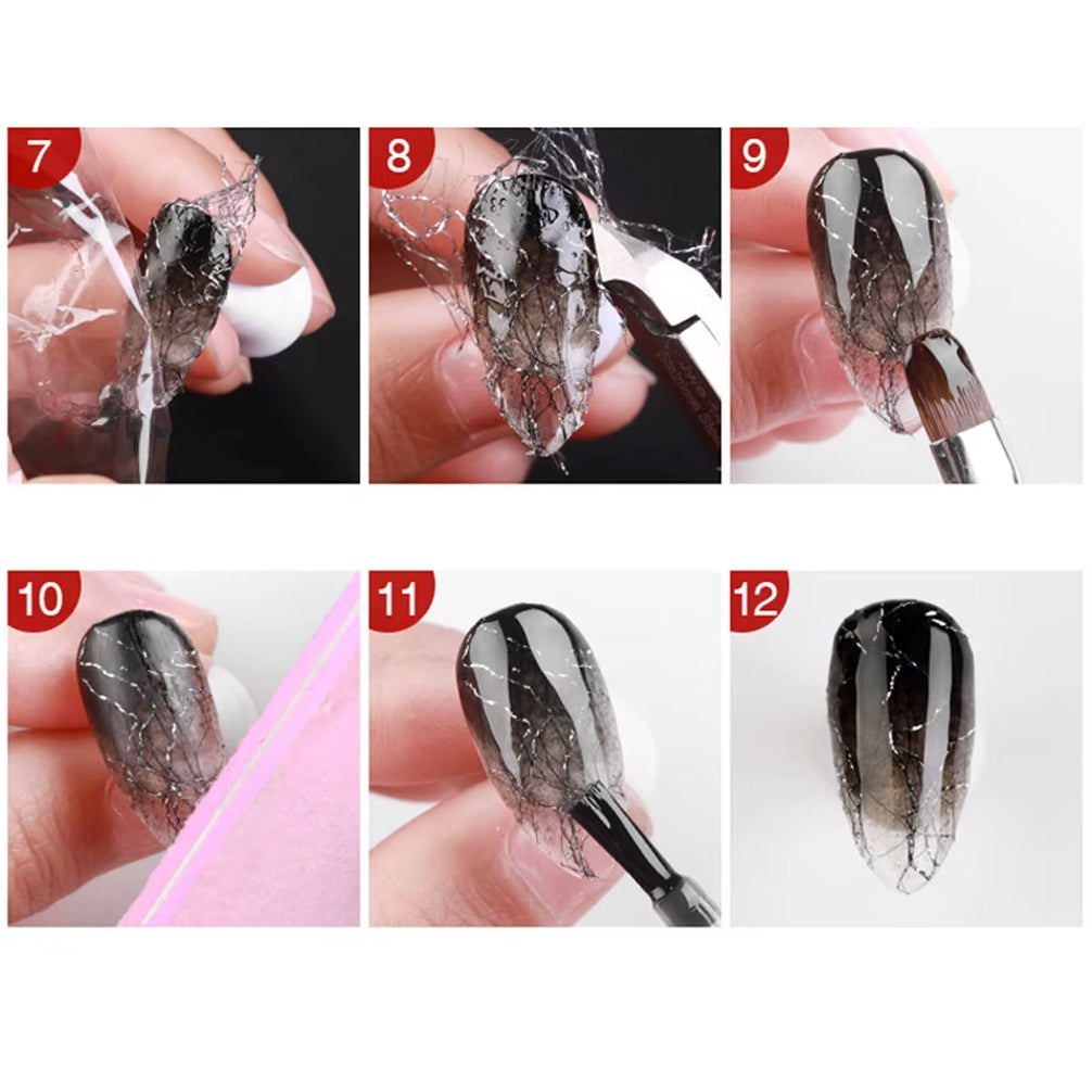 Claw Culture Nail Lace - Various Colours - Nail Art Mesh