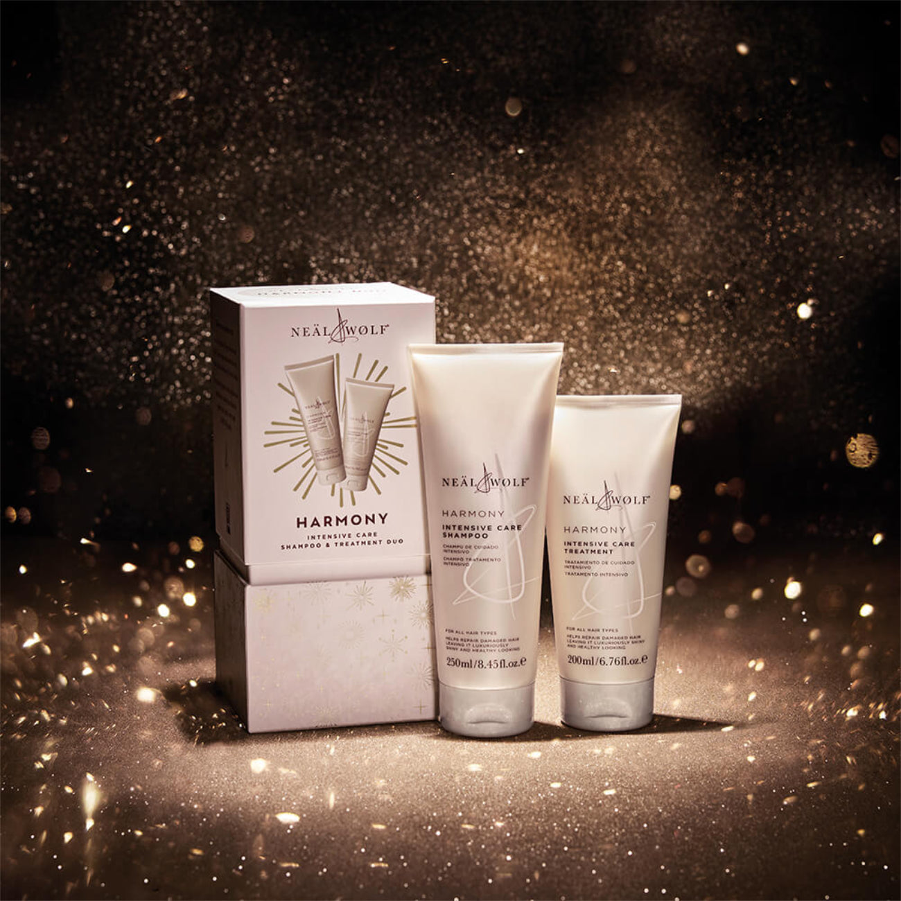 Neal and Wolf HARMONY Duo Collection Intensive Shampoo & Treatment Gift Set