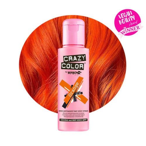 Crazy Colour Semi Permanent Hair Colour Various Shades Vibrant Hair Dye