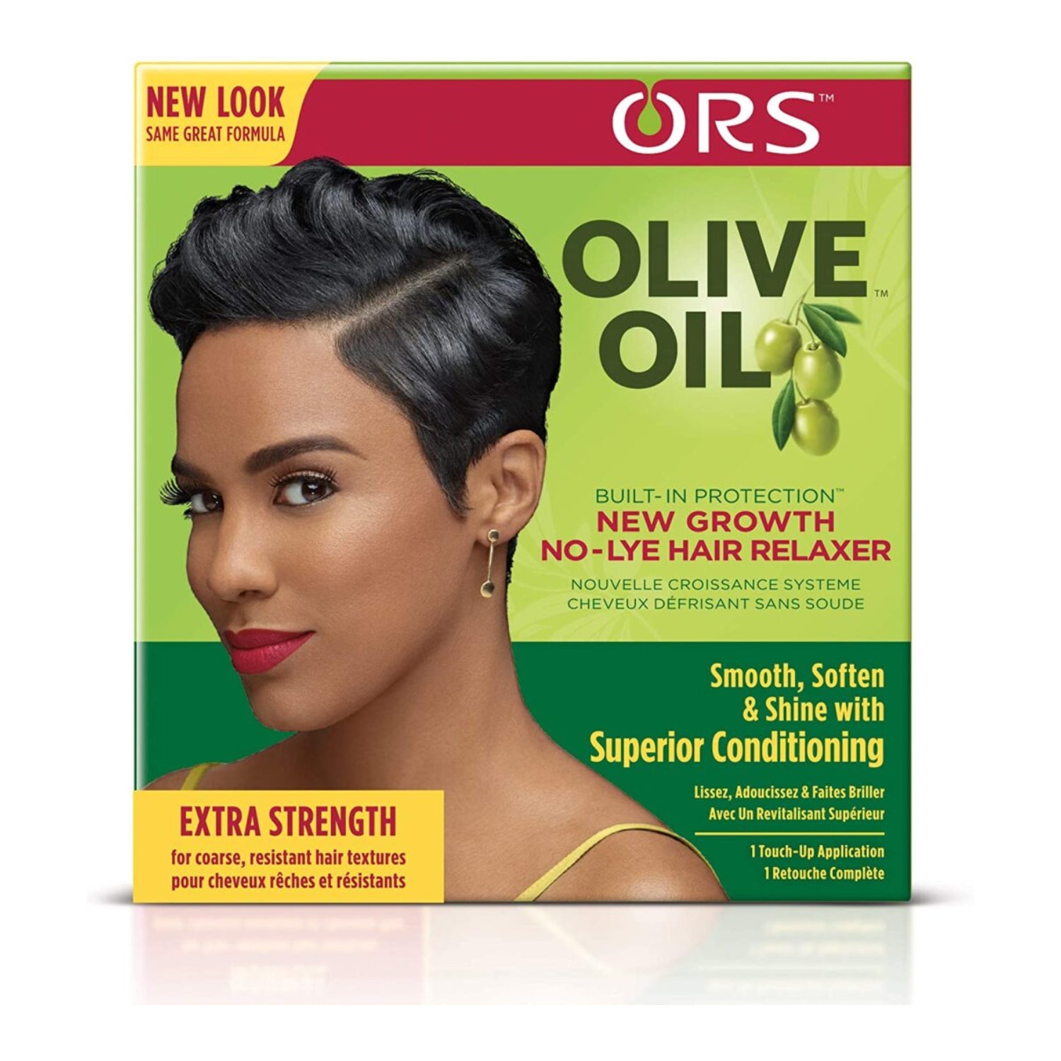 ORS Olive Oil New Growth No Lye Hair Relaxer Kit - Normal & Extra Strength