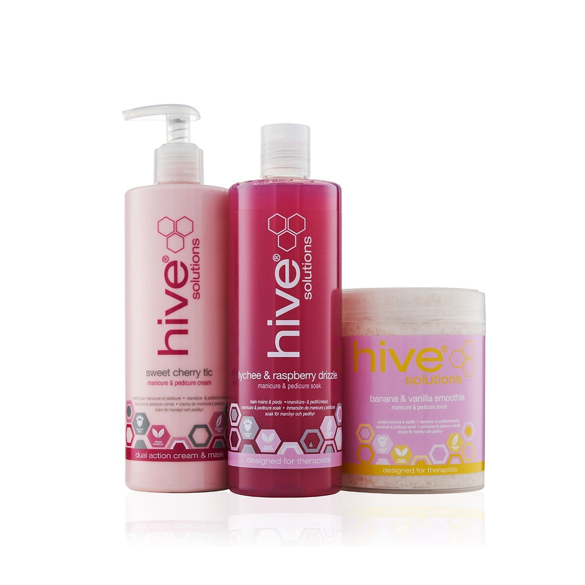 Hive Manicure and Pedicure Trio Set