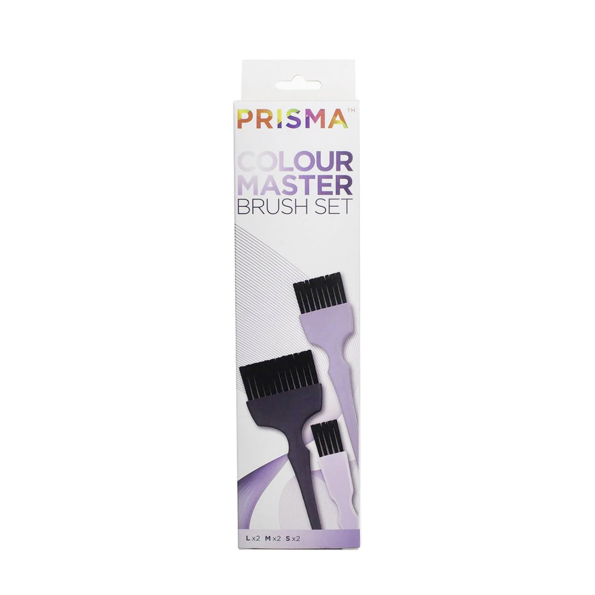 Prisma Colour Master Brush Set of 6 - Feathercut Bristles
