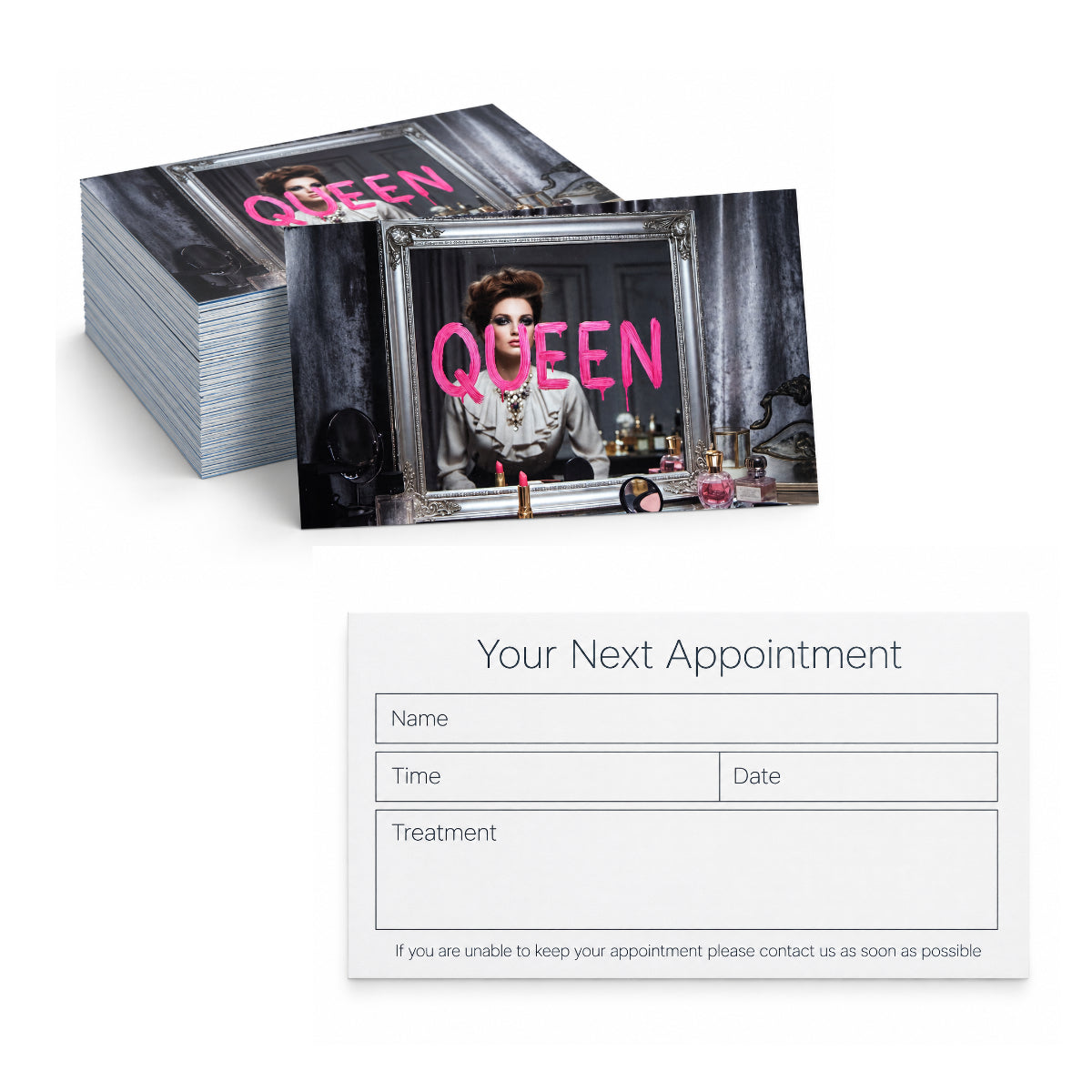 Appointment Cards 100pck - Various Designs