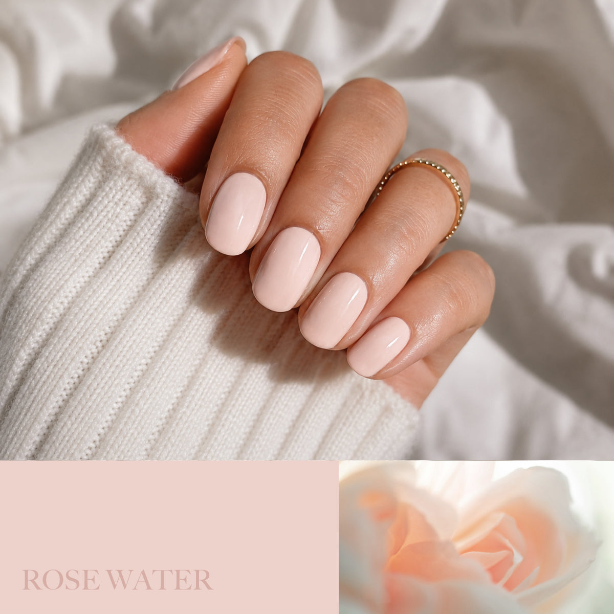 Rose Water Gel Polish 8ml - Claw Culture TPO & HEMA Free