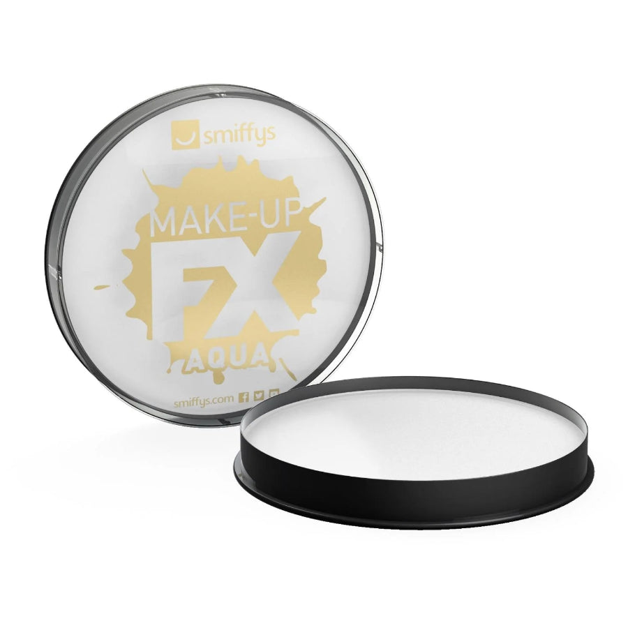 Make-up product with branding on a white background