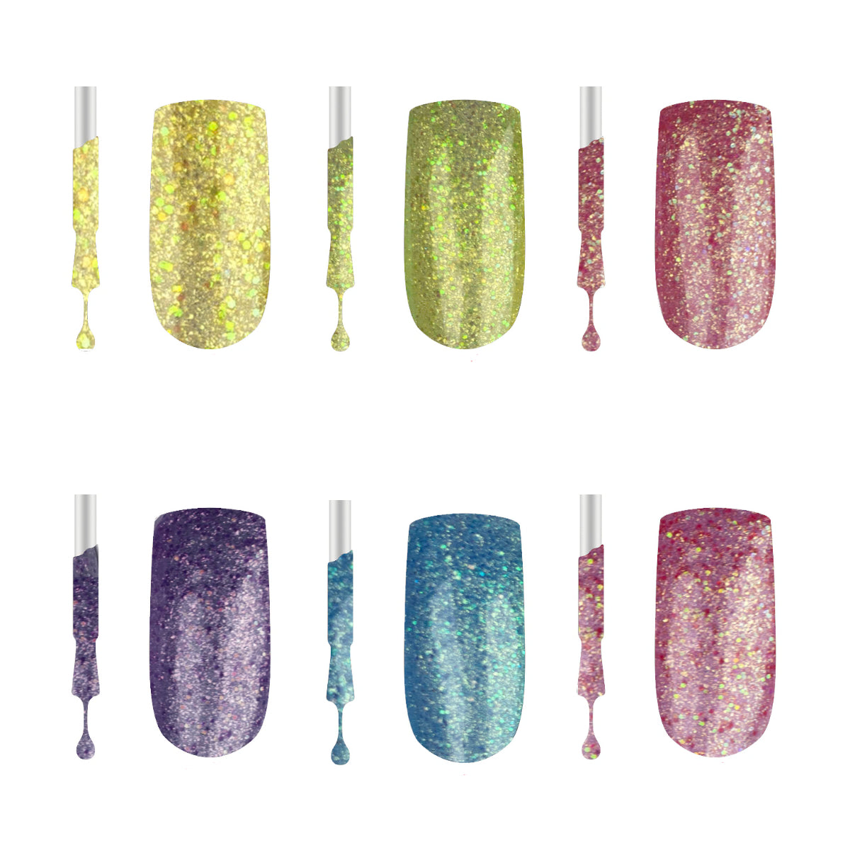 Claw Culture Sparkle Gel Nail Polish - Limited Edition - Various Colours