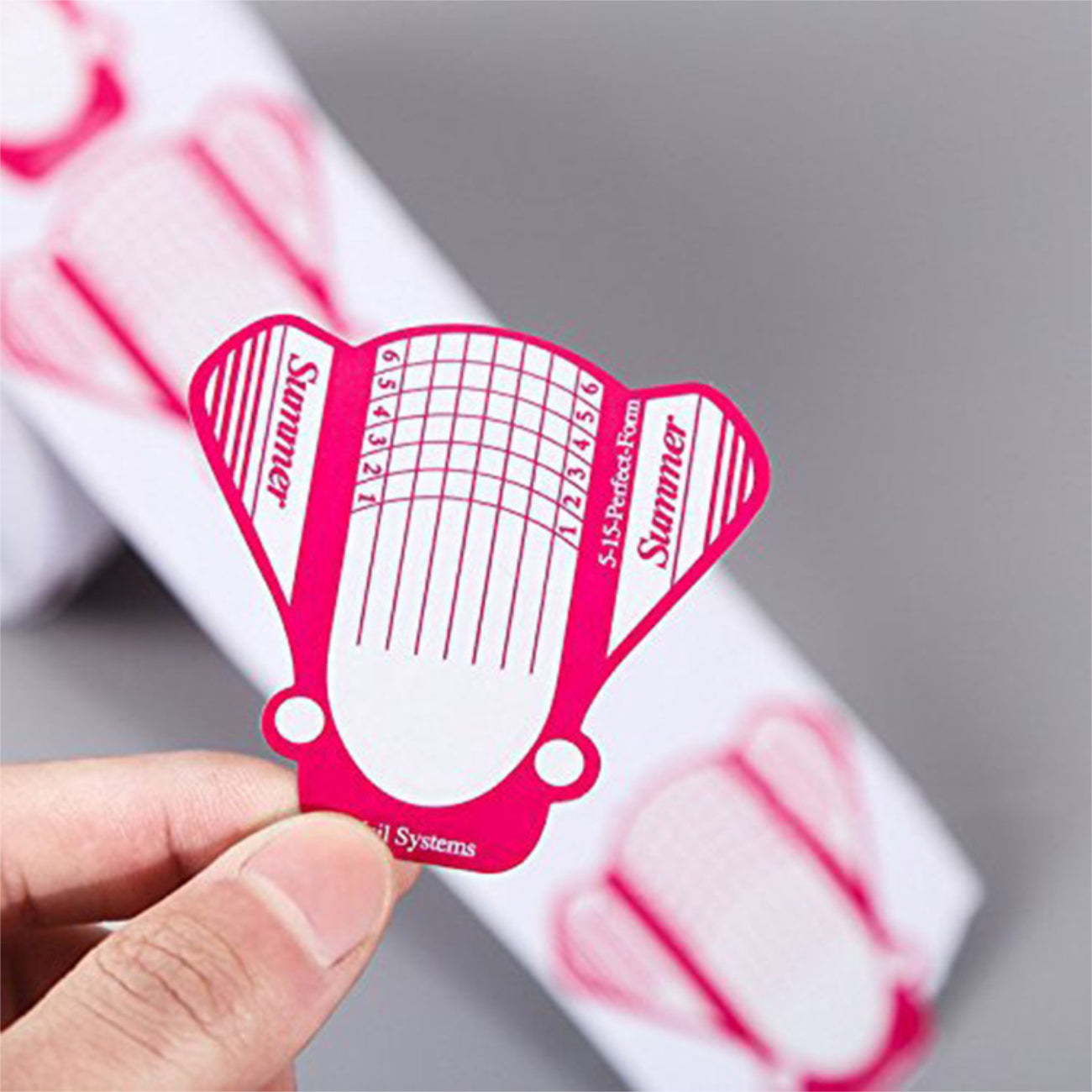 Summer Nail Forms 500pck