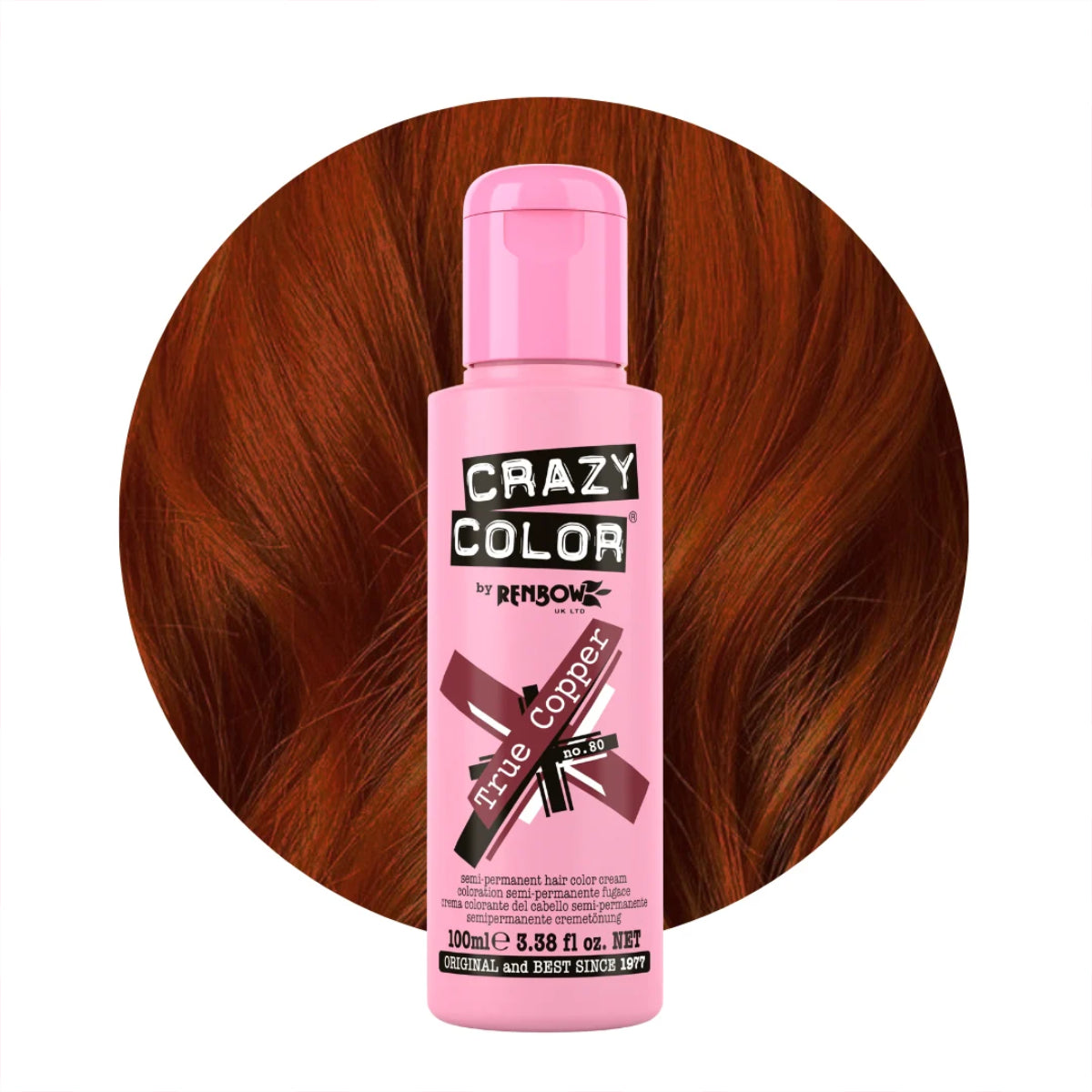 Crazy Color Semi Permanent Hair Colour Various Shades Vibrant Hair Dye