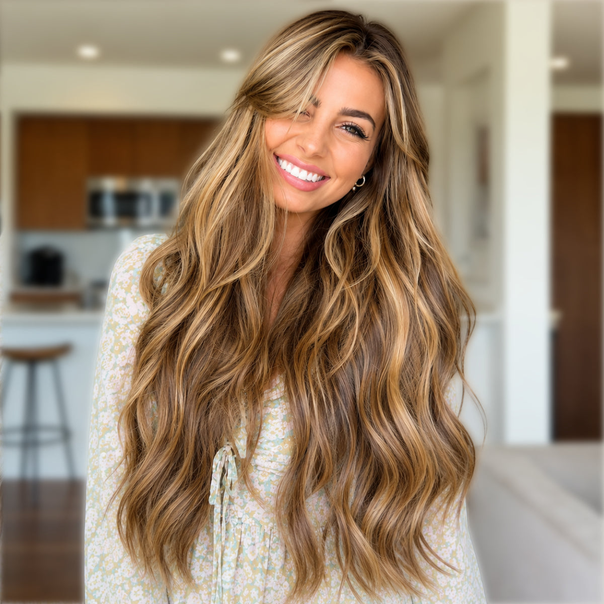 BELLISIMA 22" Clip in Human Hair Premium Luxury Hair Extensions