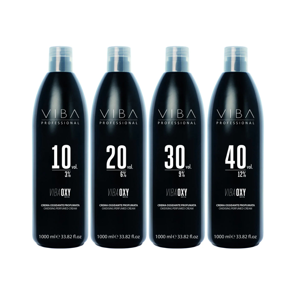 VIBA Oxy Professional Peroxide Hair Dye Activator - Various Strengths - 1000ml / 150ml