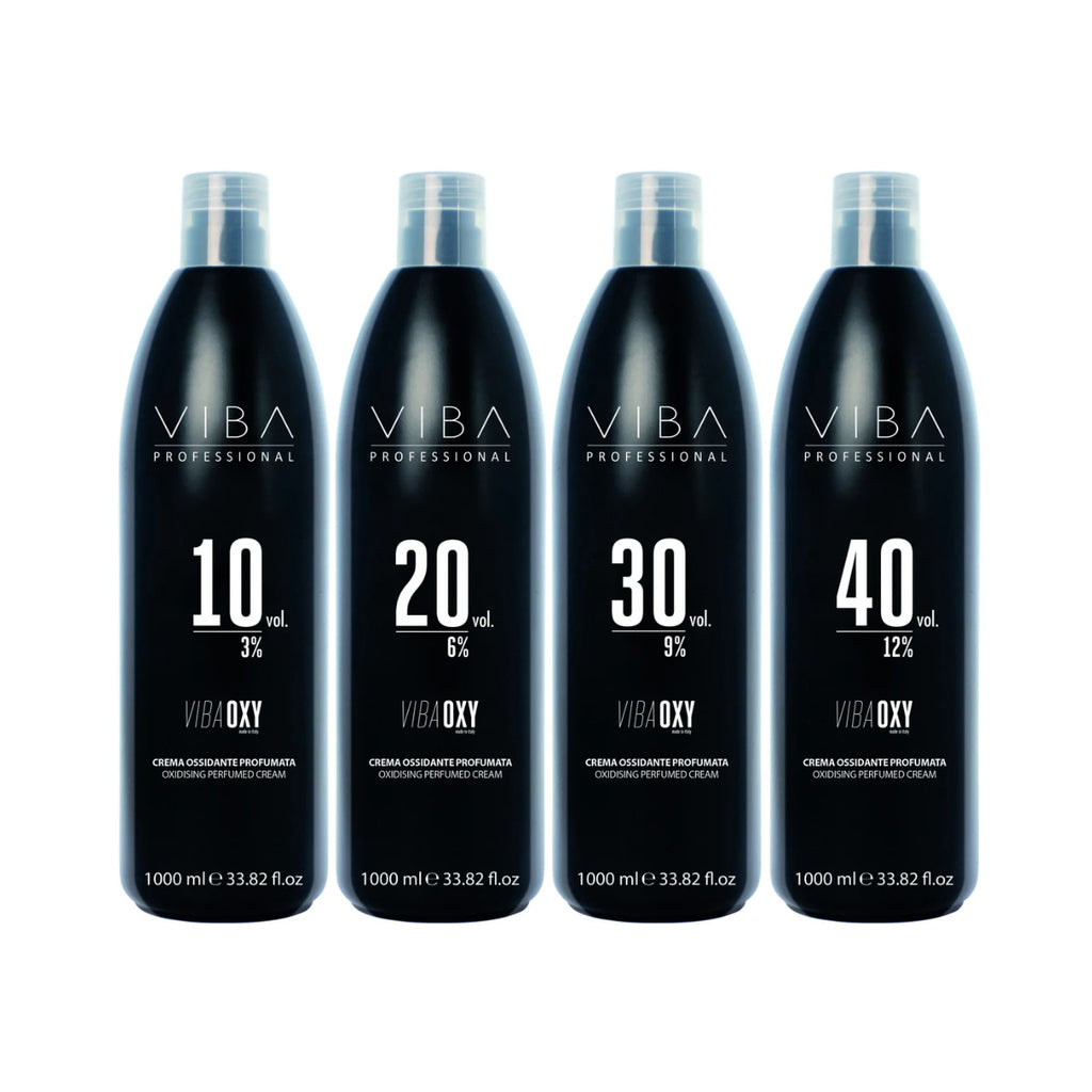 VIBA Oxy Professional Peroxide Hair Dye Activator - Various Strengths - 1000ml / 150ml