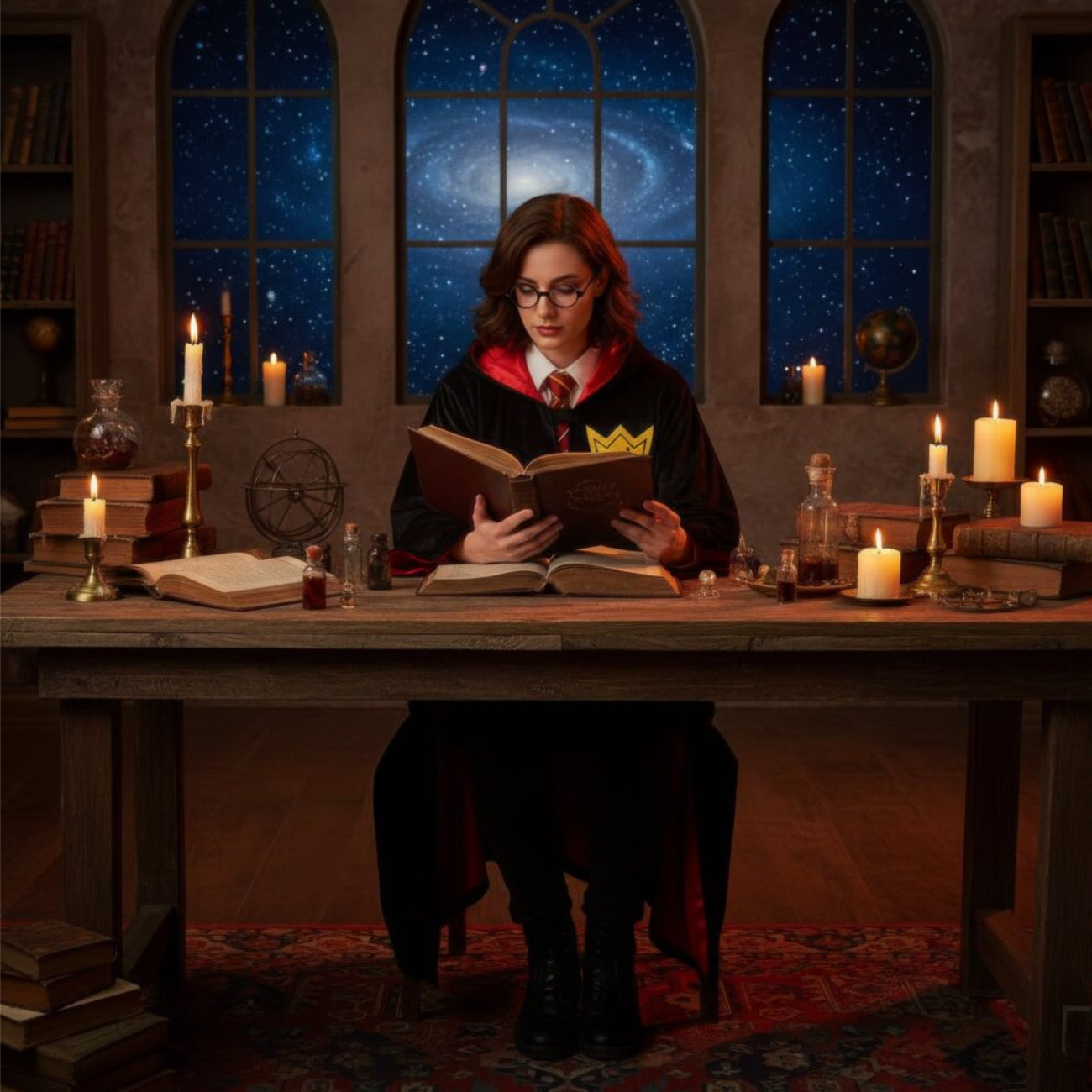 Adult Wizard Boy Harry Potter Inspired Costume