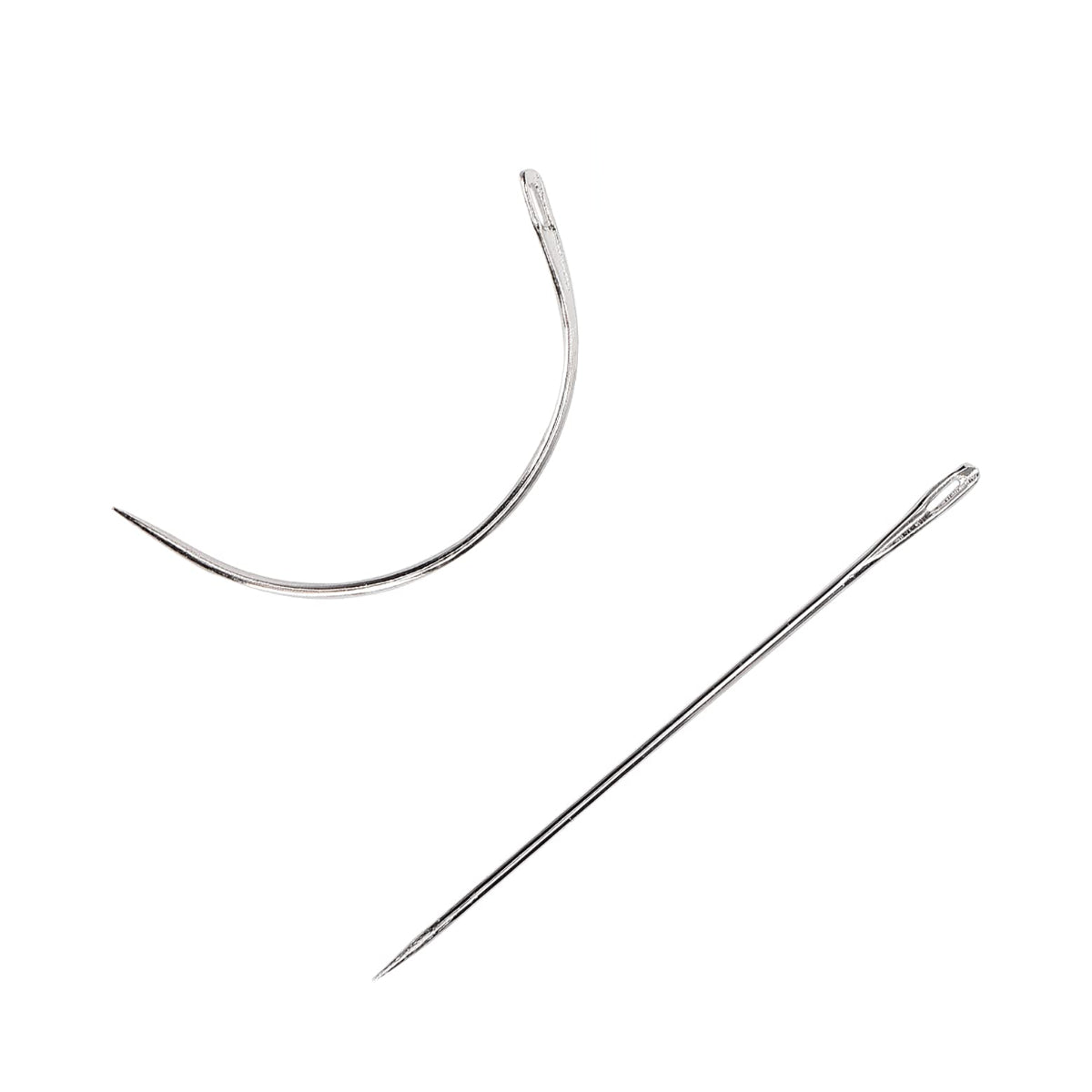 Weaving Needles Straight or Curved Pack of 3