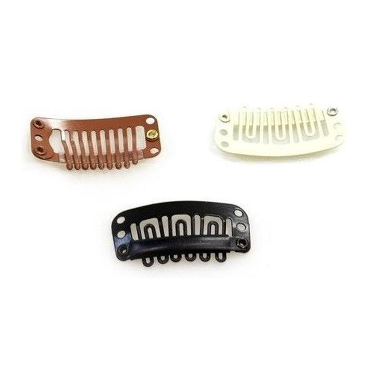 Hair Extension Snap Weft Clips