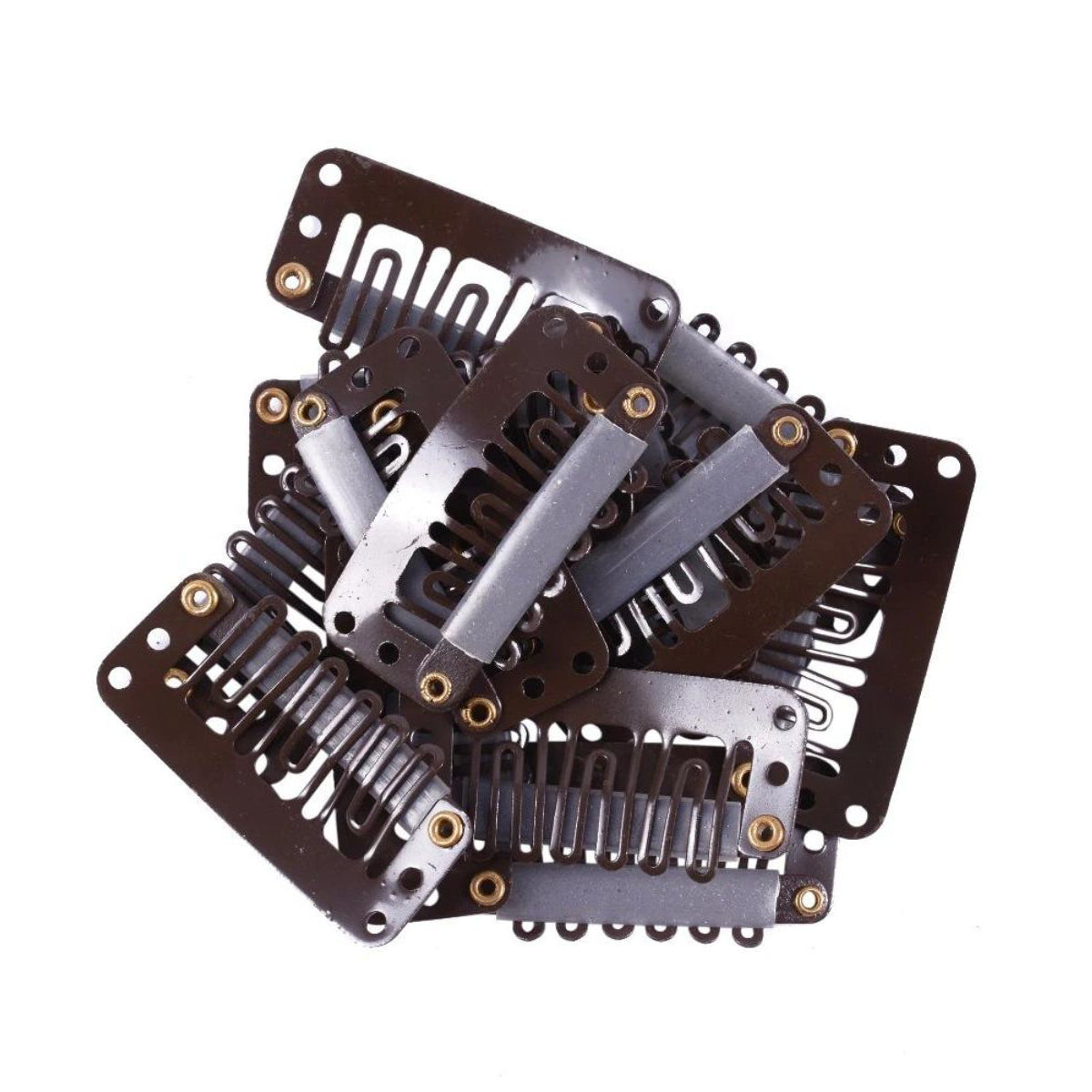 Hair Extension Snap Weft Clips