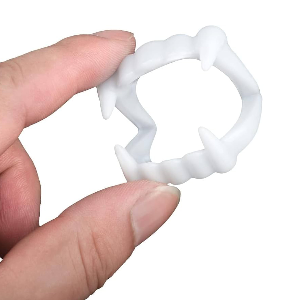 White Plastic Fangs