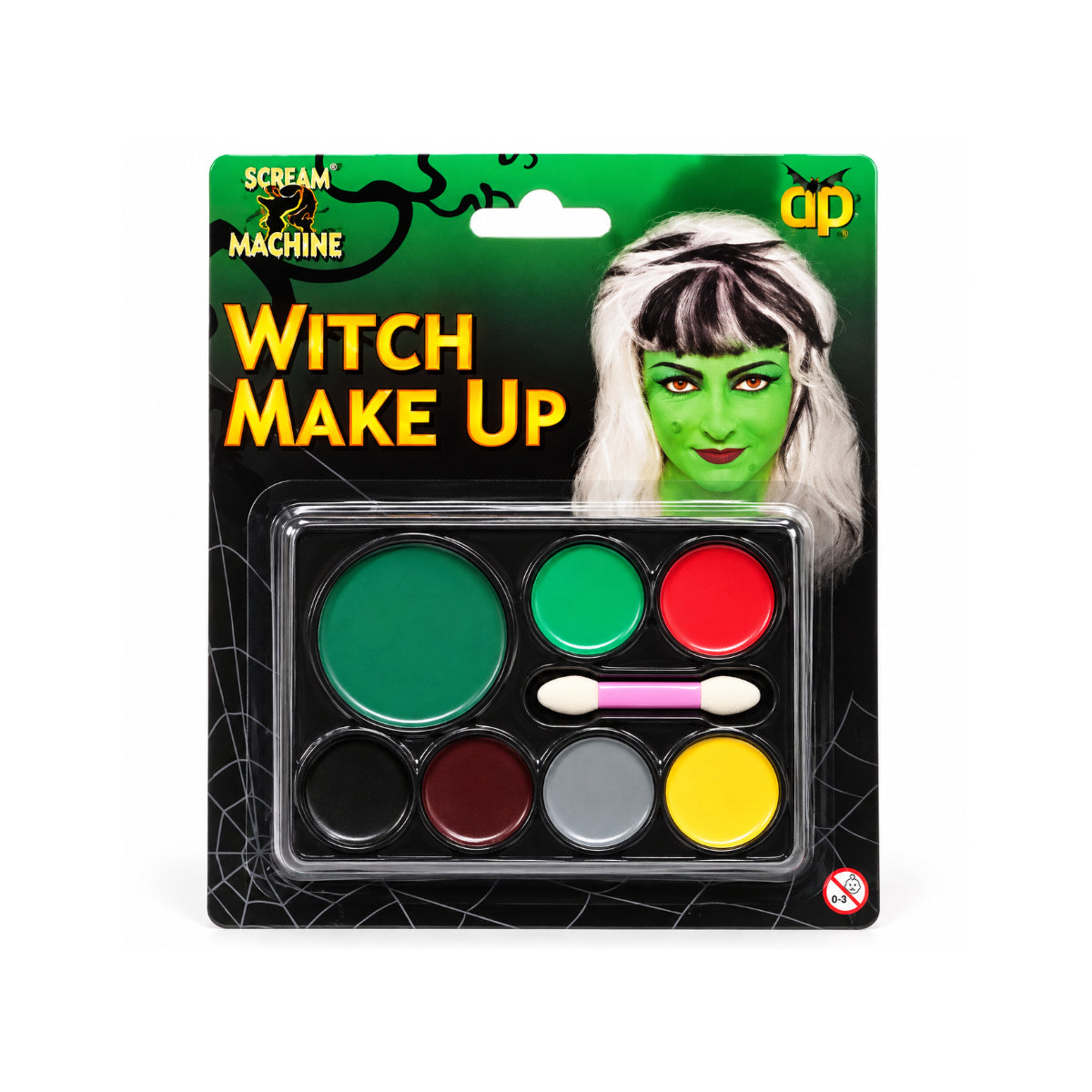 Witch Make-Up Face Paint Palette