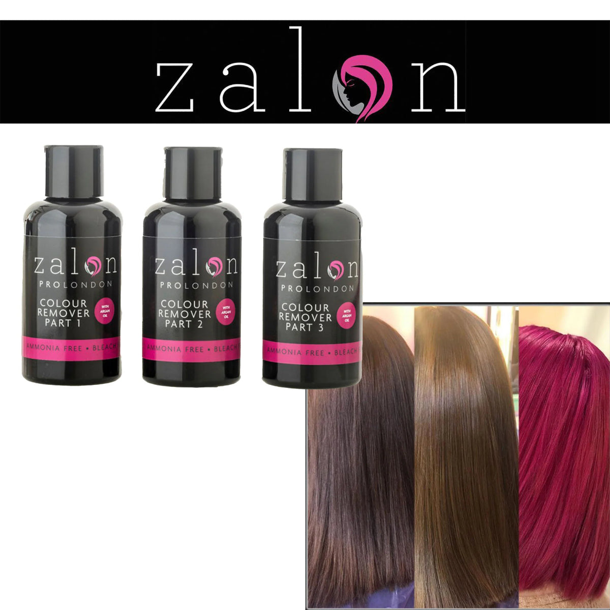 Hair Tools Zalon Colour Remover - Single Use Set