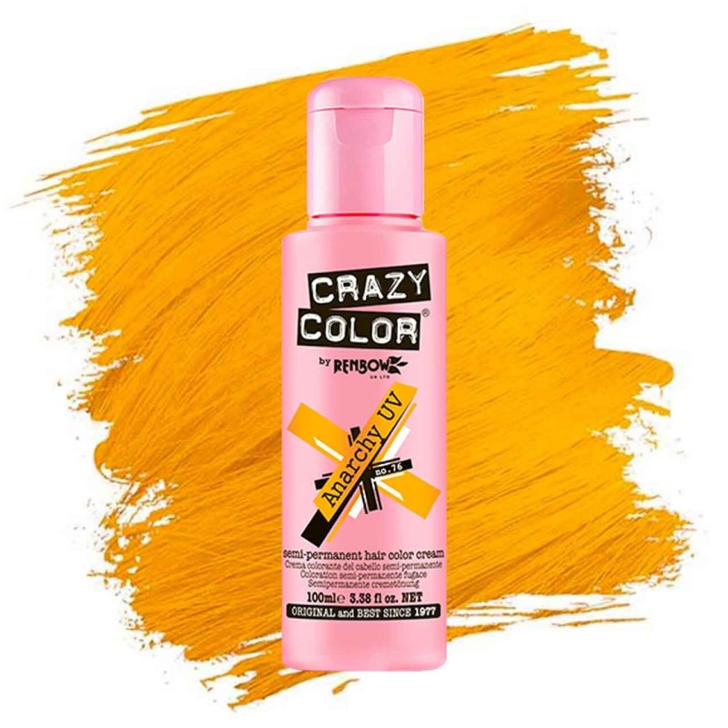 Crazy Colour Semi Permanent Hair Colour Various Shades Vibrant Hair Dye
