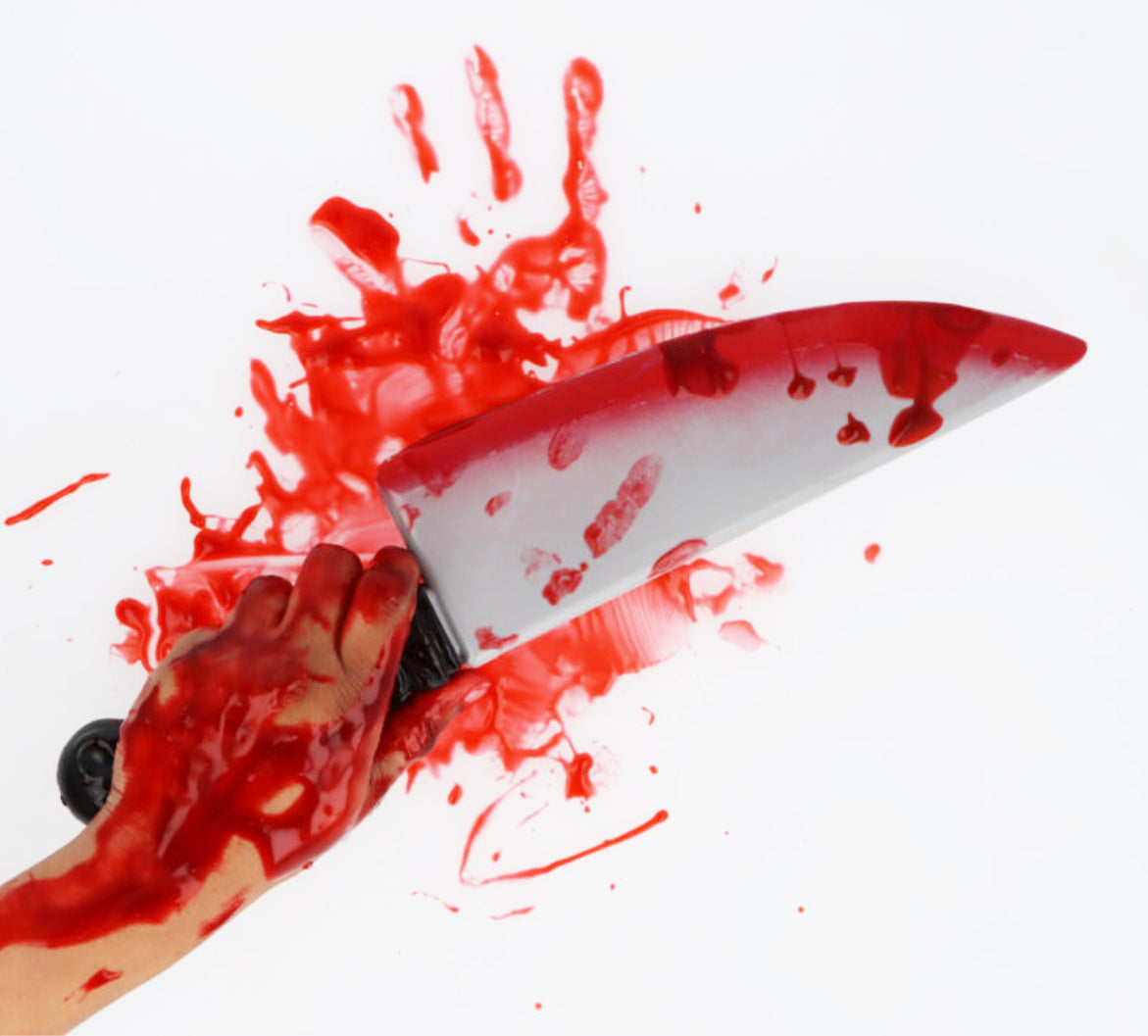 Blooded Knife Halloween Prop