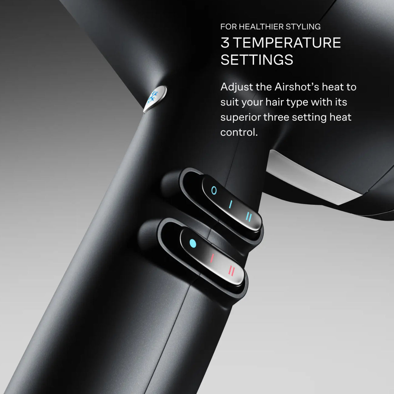Cloud Nine The Airshot Gold Edition Hair Dryer