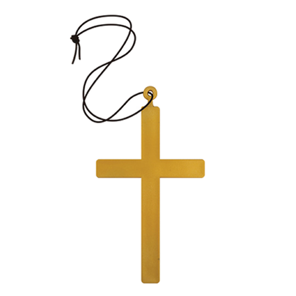 Monk or Nun Gold Cross Costume Prop