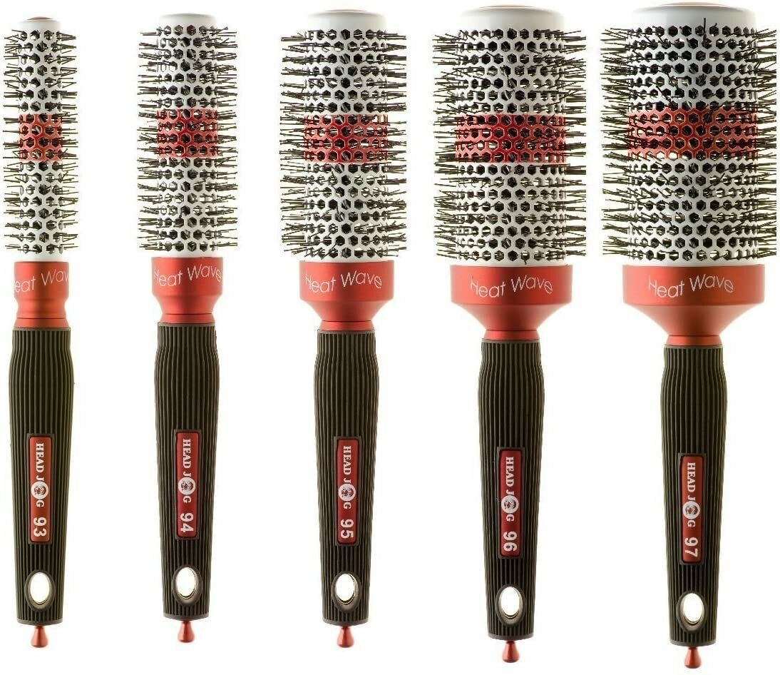 Head Jog Heat Wave Ceramic Brush- Multi Sizes