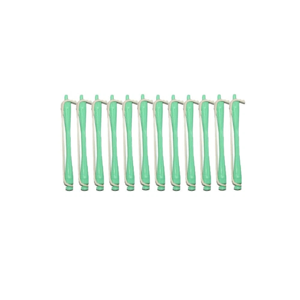 Hair Tools 5mm Green Perm Rods 12pck