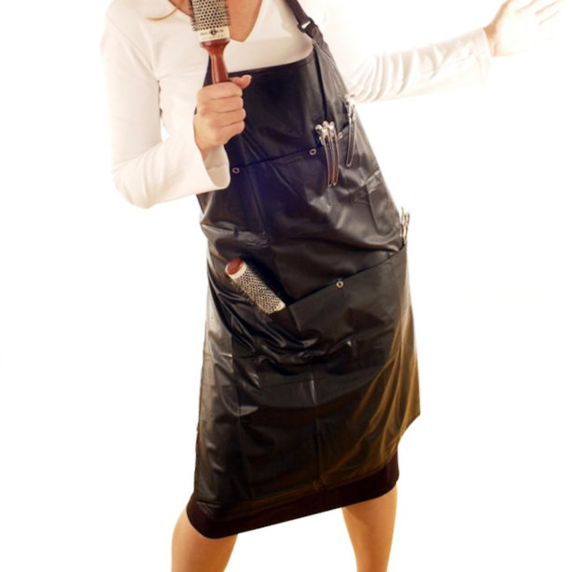 Hairtools PVC Tint Apron With Pockets