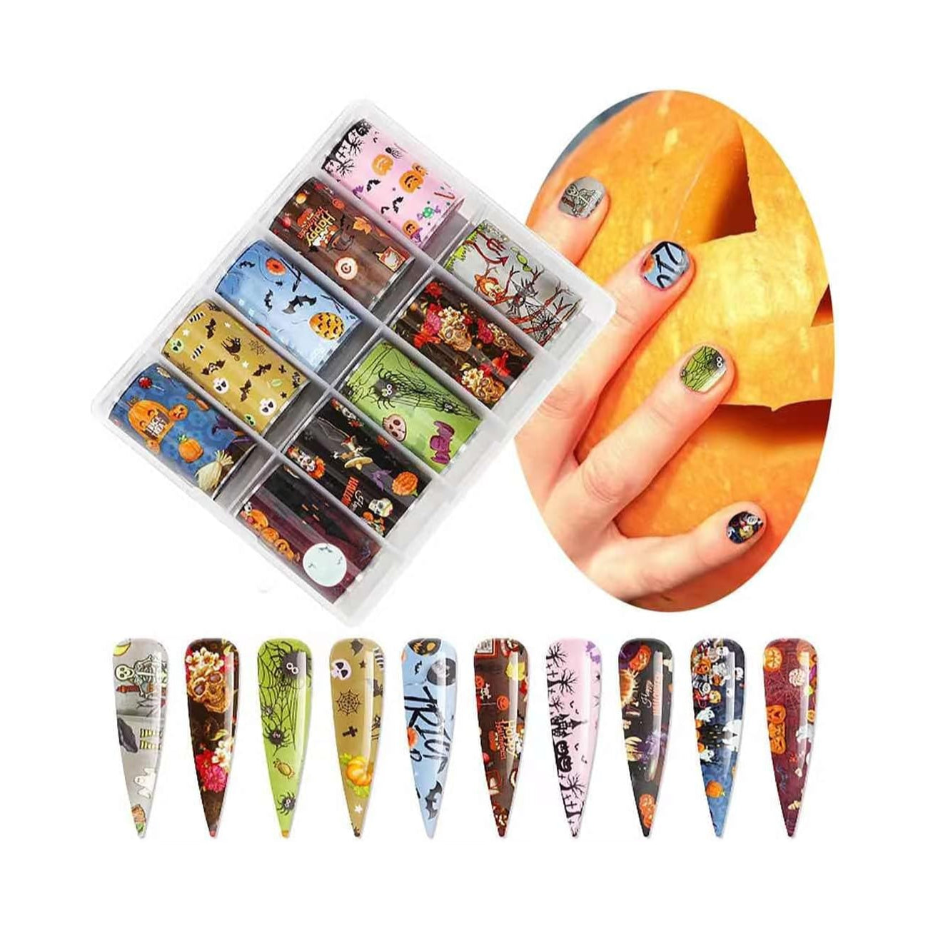 Halloween Nail Foil Pack
