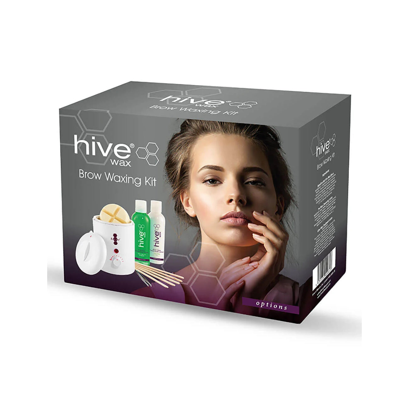 Hive Brow Waxing Kit inc Mini Heater