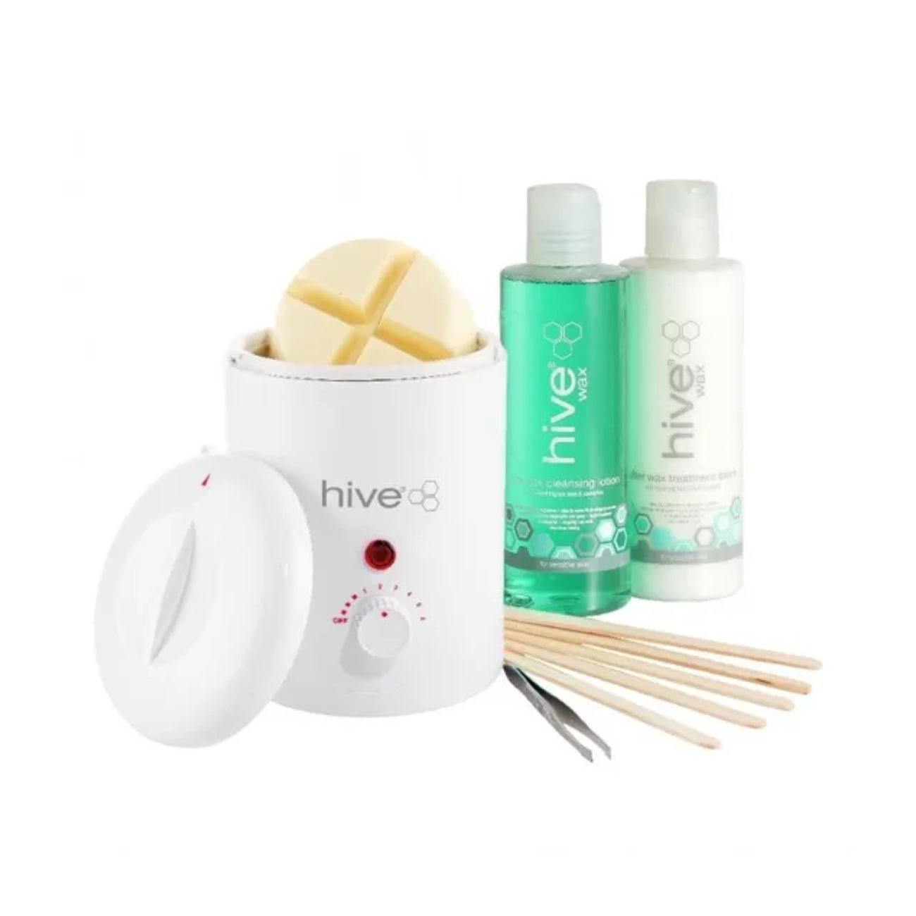 Hive Brow Waxing Kit inc Mini Heater - beauty spot warehouse