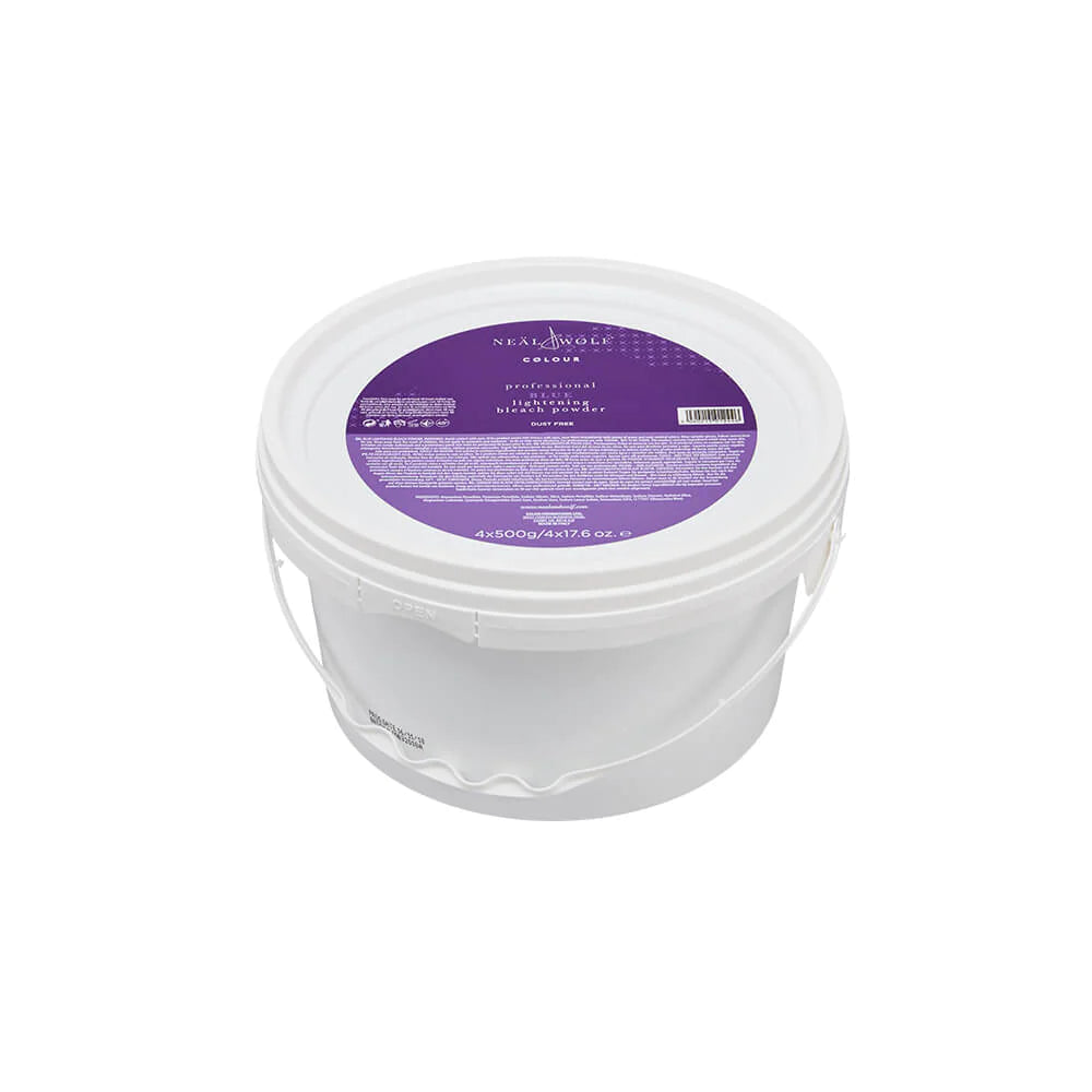 NEAL & WOLF BLUE JUMBO BLEACH POWDER 500G X 4
